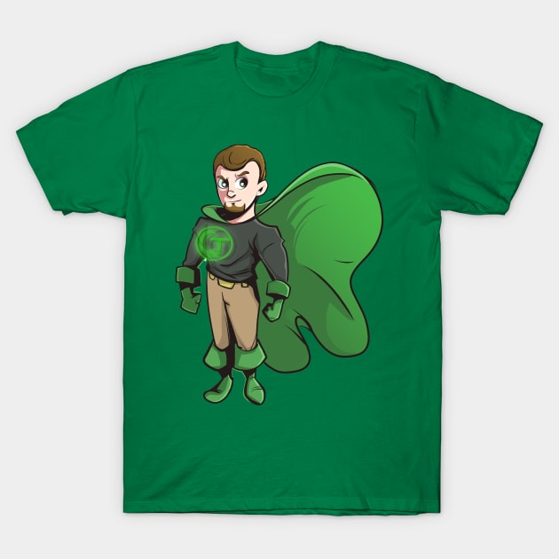 Caped Joel Hero Shot T-Shirt by CapedJoel